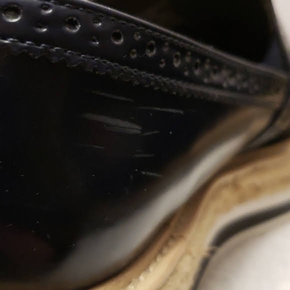 Zara Trafaluc Platform Espadrilles, dark blue, 7 or 7.5 - Picture 11 of 16